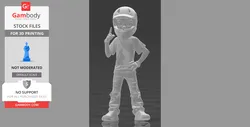 ATV BMX Dirtbike MX Boy - STL files for 3D Printing | Gambody Stock