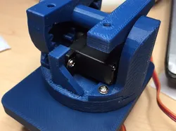 Ball raced & geared pan tilt