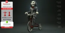 Billy the Puppet - Horror 3D Models & STL Files