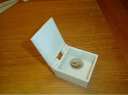 Box with hinged lid