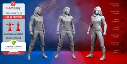 Captain Marvel Carol Danvers - STL Files