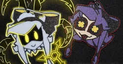 Cyn Keychain Murder Drones Glitch pin