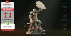 Doom Slayer vs Imps Diorama - 3D Printing Files