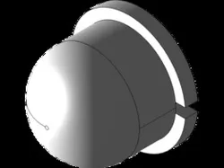Fresnel lens PIR human sensing 011050 SB-F-08 White color