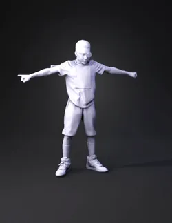 full body human figure with arms outstretched