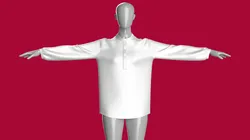 Girls Basic Tunic - T Pose