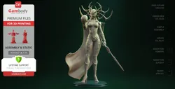 Hela Goddess of Death - Movie 3D Print Models