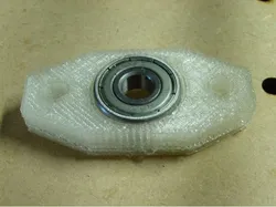 Horizontal mounting 608 bearing holder