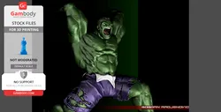 Hulk Smash - STL files for 3D Printing | Gambody Stock