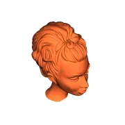 Hübscher Frauenkopf - Pretty woman's head