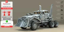 Mad Max War Rig Truck - STL files for 3D Printing