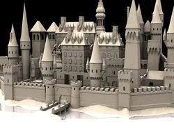 Medieval Castle Fortress With Moat 3D Model $20 - .max