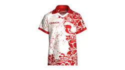 Men Canada Floral Splatter Sublimated Sports Jersey