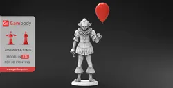 Pennywise Clown - STL files for 3D Printing
