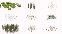 Plants - LowPoly 3D Model $3 - .3ds .fbx .obj .c4d