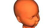 Puppenkopf ohne Haare_Doll's head without hair