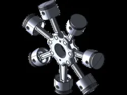 Radial Engine Crank