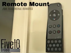 Remote Holder (Artika) - Free 3D Print Model