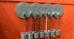 Sand Dollar Necklace Hanger