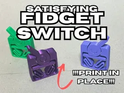 Satisfying Fidget Switch - Free 3D Print Model