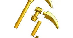 SCYTHE OF QUAKES NINJAGO