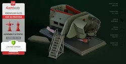 Spindrift Interior - Sci-Fi STL Models