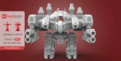 Terran Thor StarCraft - STL files for 3D Printing