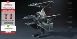 TIE-d Defender Starfighter - Star Wars STL Files