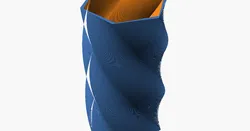 Twist Vase — Spiral Decorative Vase (Customizable)