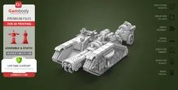 WH40K Malcador Tank 3D Printing Model - STL Files