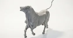 Wild Buffalo Statue Animal 3D Printable