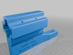 AR-15 Buffer tube reaction block