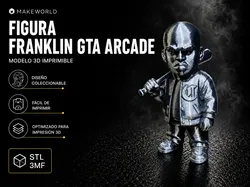 ARCADE GTAV  TRIBUTO FAN- FRANKLIN 3D - Free 3D Print Model