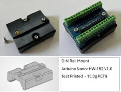 Arduino Nano DIN Mount