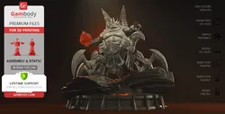 Azmodan Diablo - 3D Printing Files
