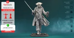 Captain Jack Sparrow 3D Models & STL Files