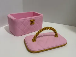 "CC" Makeup Bag / Storage Box - Free 3D Print Model