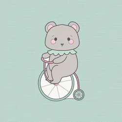 Circus Bear Cookie Cutter