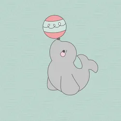 Circus Seal Cookie Cutter
