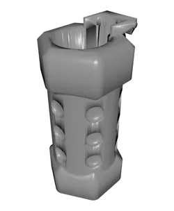 Clipper's case FLASHBANG % metal mesh