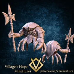 Crab Guard with Halberd