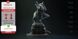 Crawling Xenomorph - 3D Printing Files