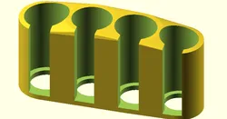 Customizable Coin Storage Box with 4 Coin Stacks and optional Scale
