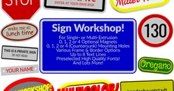 Customizable Sign Workshop (MMU,Multicolor or Single color printer)