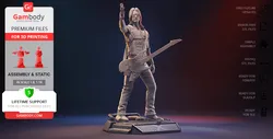 Cyberpunk 2077 Johnny Silverhand - STL files