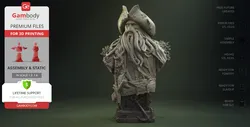 Davy Jones Bust - 3D Models & STL Files