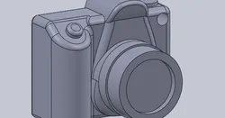 DSLR Camera Keychain