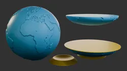 Earth STL 3D Print Model in Other 639351