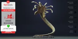 Facehugger in Diorama - STL Models