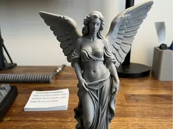 female angel statue - Free 3D Print Model